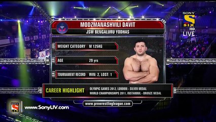 Pro Wrestling League 2015-Giorgi Sakandrlipze Vs Modzmanashvili Davit-25th December 2015