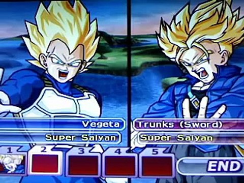 DBZ: BT3 : (Remasterd) Episode #107 - SSJ Vegeta vs. SSJ Trunks