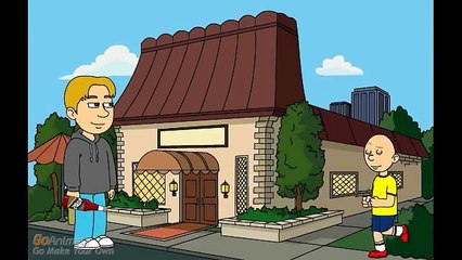 Caillou Steals Junk Food From People and Gets Grounded