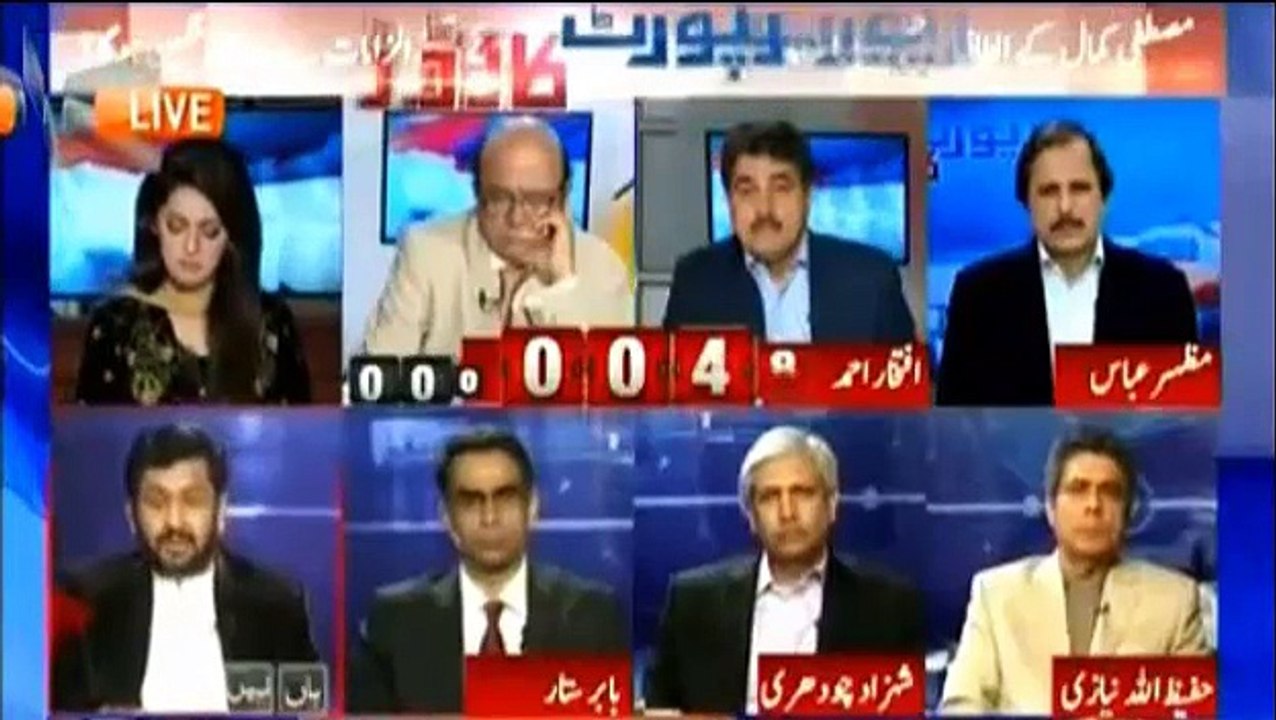 Saleem Safi's analysis on Mustafa Kamal's press conference - Terms it a big blow