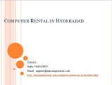 Desktops for rent in hyderabad | Desktops rental services in hyderabad