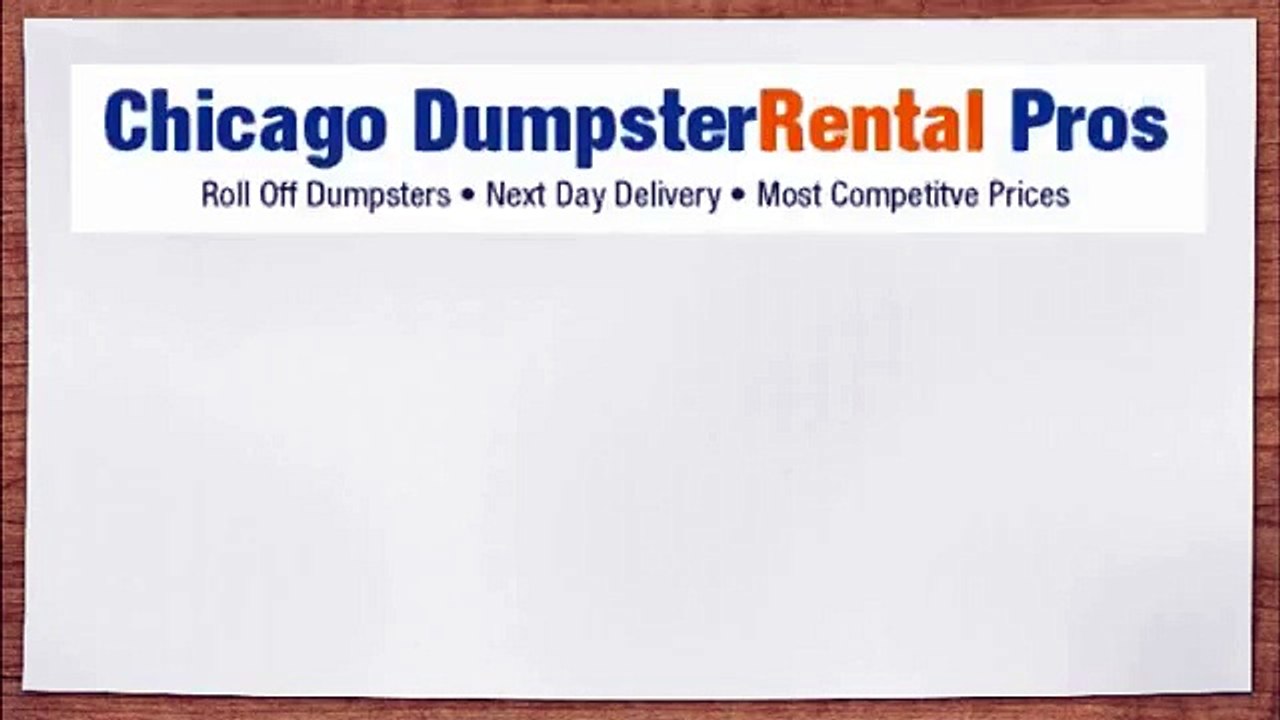dumpster rental chicago