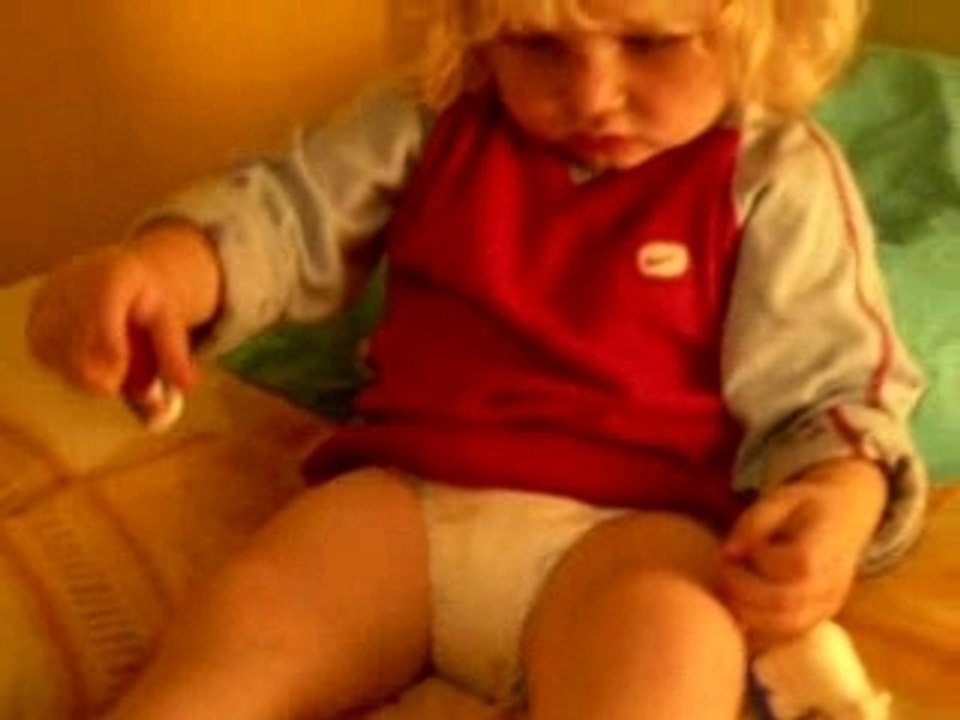 Nathan va dormir dans sa chambre