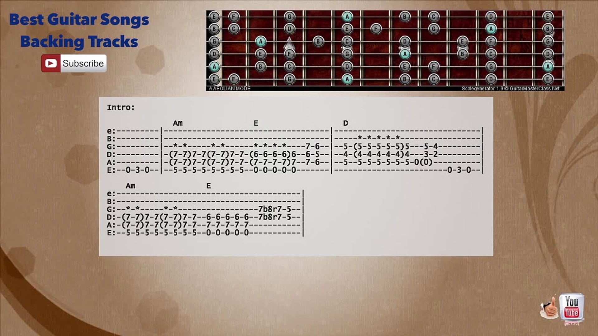 La Flaca - Jarabe de Palo Guitar Backing Track escala, acordes y letra -  Vídeo Dailymotion