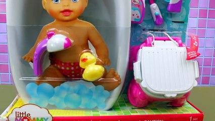 Baby Alive Potty Training & Bath Time with Disney Princess Belle Doll & Bitsy Burpsy Girl