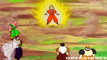 DBZ Kai-Goku Turns Super Saiyan Infront The Androids (1080p HD)