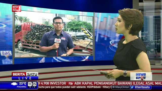 PLN Bantah Buang Sampah Kabel ke Gorong-gorong Patung Kuda