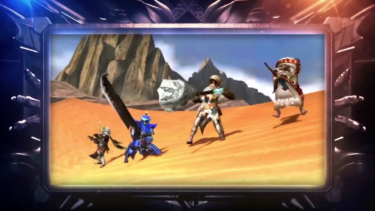 Monster Hunter Generations Gameplay Trailer Fire Emblem Collaboration - Nintendo Direct 2016