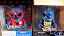 Vinylmation Stitch punk rocker and science nerd Disney figures from Lilo and Stitch series