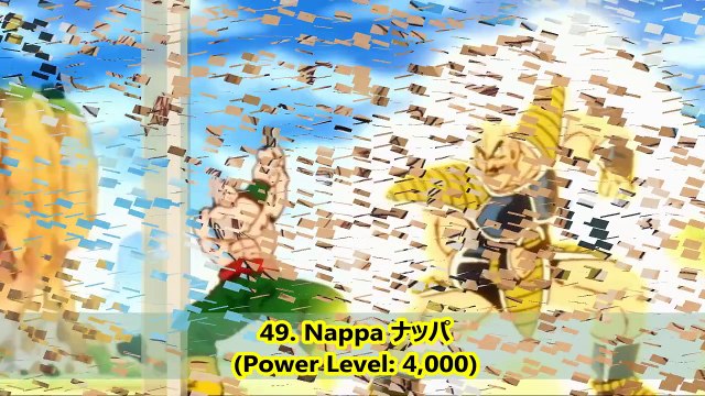 Top 50 Strongest Dragon Ball Z Characters ドラゴンボールＺ [Canon Series Finale]