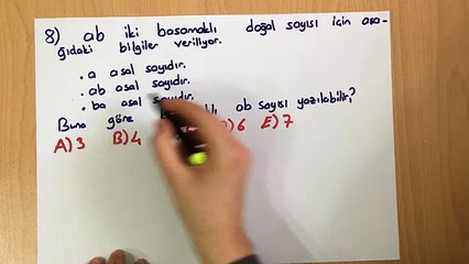 2016 Ygs Meb Deneme - 3 - Soru - 8 - Çözmeden Sınava Girmeyin