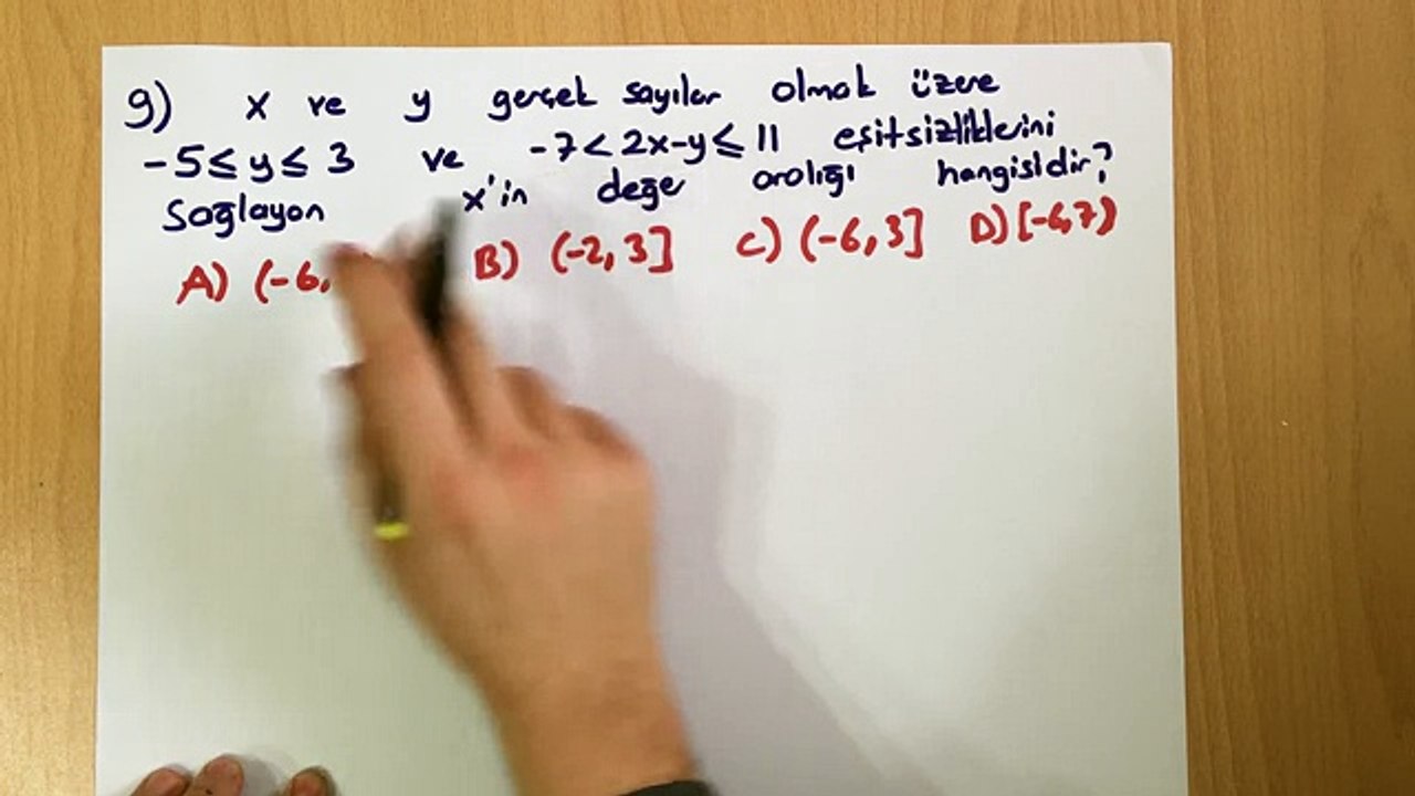2016 Ygs Meb DENEME - 3 - Soru --9 --Çözmeden Sınava Girmeyin