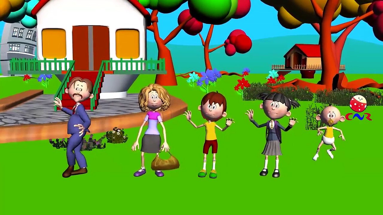 Finger Family Nursery Rhymes for Children Funny Cartoons | Finger Family Nursery Rhymes fo