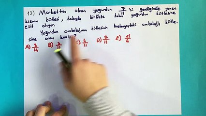 2016 Ygs Meb Deneme_3_Soru - 13 - Çözmeden Sınava Girmeyin