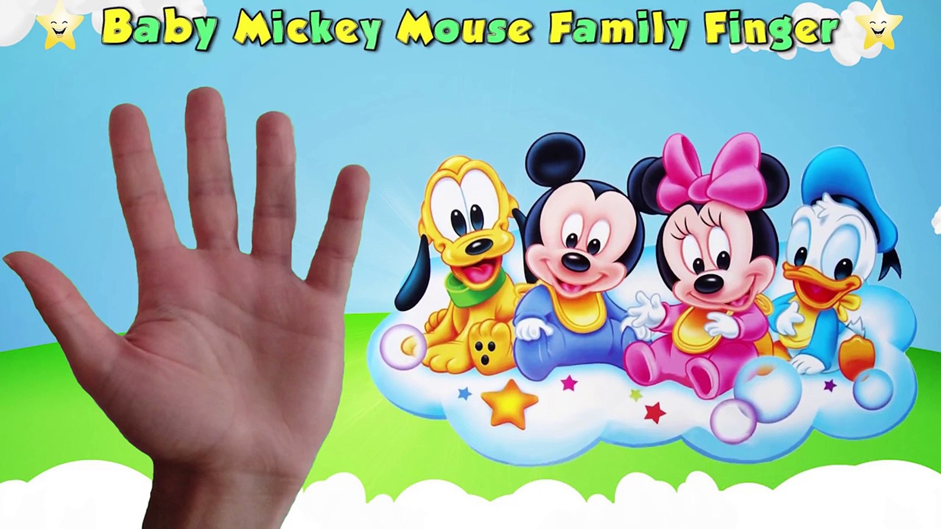 Baby Mickey Mouse Clubhouse Finger Family Song Nursery Rhymes Baby Mickey Mouse Family Fin Dailymotion Video