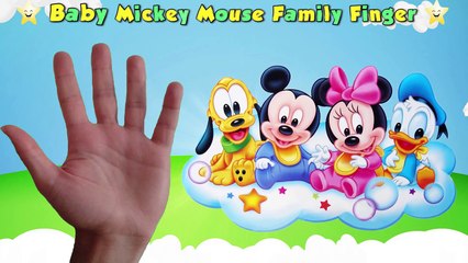 Baby Mickey Mouse Clubhouse Finger Family Song Nursery Rhymes Baby Mickey Mouse Family Fin