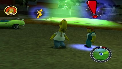 The Simpsons: Hit & Run (PC) walkthrough - Alien Autotopsy Part 2