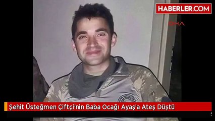 Şehit Üsteğmen Çiftçi'nin Baba Ocağı Ayaş'a Ateş Düştü