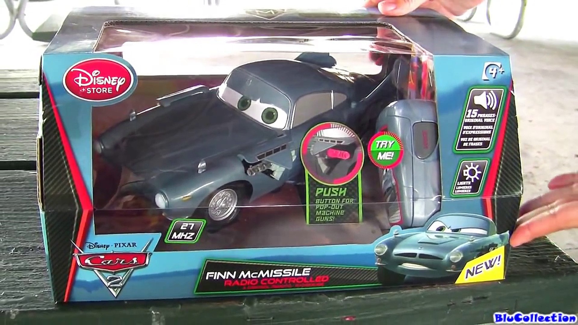 Cars finn best sale mcmissile toy