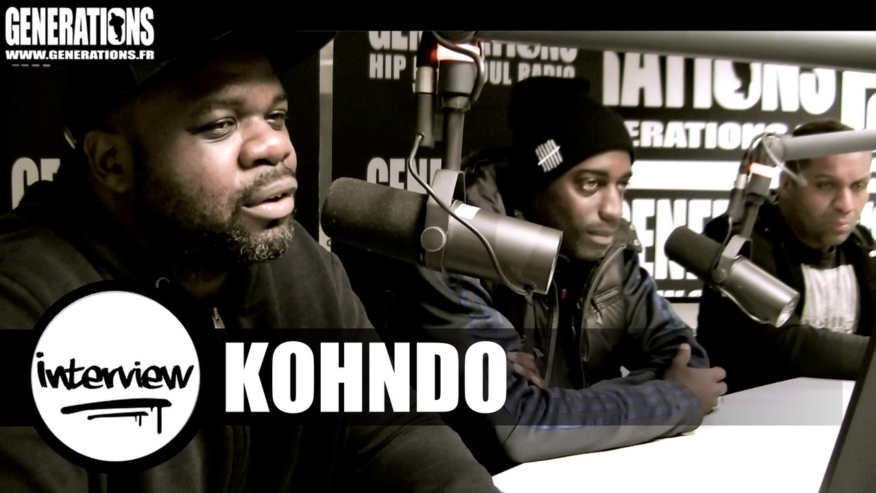 Kohndo - Interview #IntraMuros (Live des studios de Generations)
