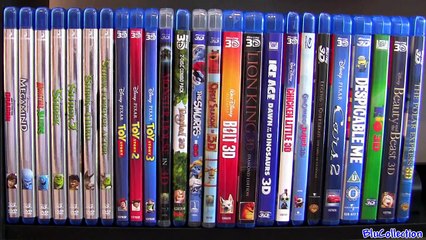 My Complete Entire 3D blu-ray Collection 55 Films Overview