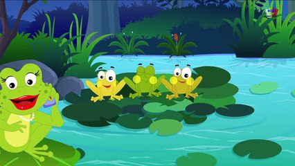 5匹のカエル | Five little froggies