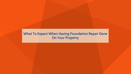 Foundation Repair Kansas City Residents May Use