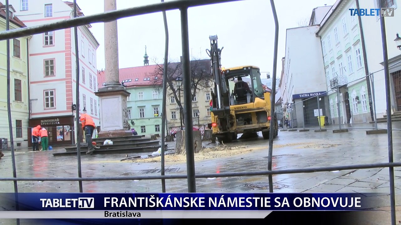 BRATISLAVA: Františkánske námestie preskúmajú archeológovia