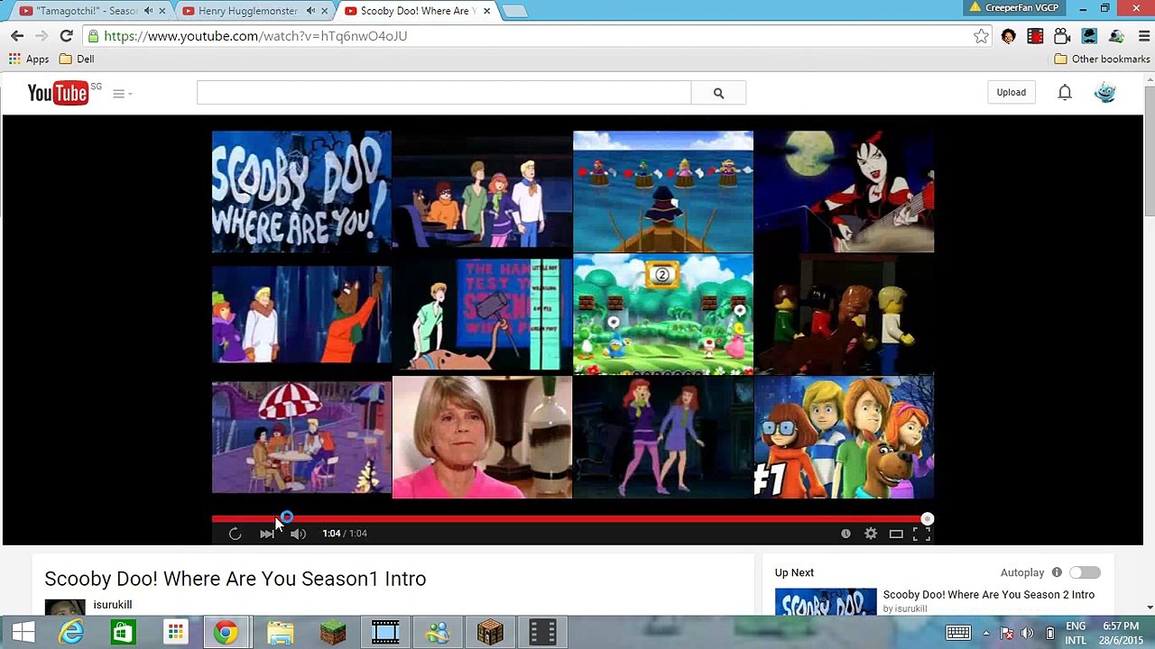 Tamagotchi , Henry Hugglemonster And Scooby Doo Where Are You Theme Song