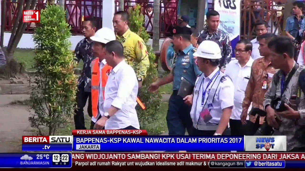Bappenas-KSP Teken Kesepakatan Strategis Perencanaan Program Prioritas 2017