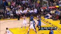 Stephen Curry Blows Past Westbrook - Thunder vs Warriors - March 3, 2016 - NBA 2015-16 Season