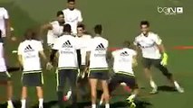 Kejadian Lucu pada saat Latihan Real Madrid