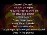 Dragon Ball Z Battle of the Gods: Hero: Song of Hope [English] - Lyrics