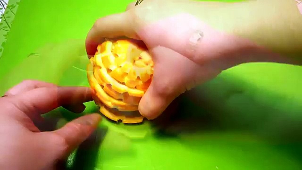 Art in Orange decoration Как красиво нарезать апельсин