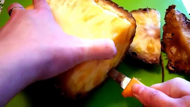 Butterfly of pineapple! Art in Pineapple! Бабочка из ананаса! Украшения из ананаса!