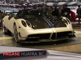 Pagani Huayra BC en direct du salon de Genève 2016