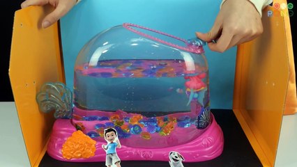 [헬로 카봇] 카봇극장 "해마마을휴가-우가바 도와줘!" _ with차탄,바둑이,해마,공룡,물고기 _ 코미♥