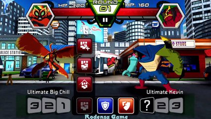 Ben 10 Alien Ultimate Xenodrome: Ultimate Big Chill vs Ultimate Kevin