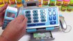 Just Like Home Toy Cashier Cash Register with Real Scanner & Working Calculator!