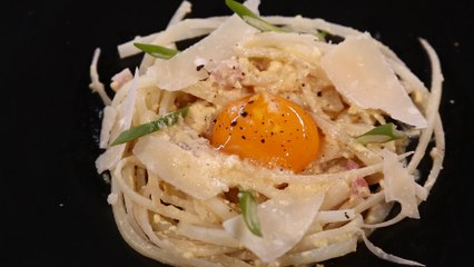 Salsifis façon carbonara par Beatriz Gonzalez (#DPDC)
