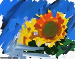 Sunflowers Digital painting