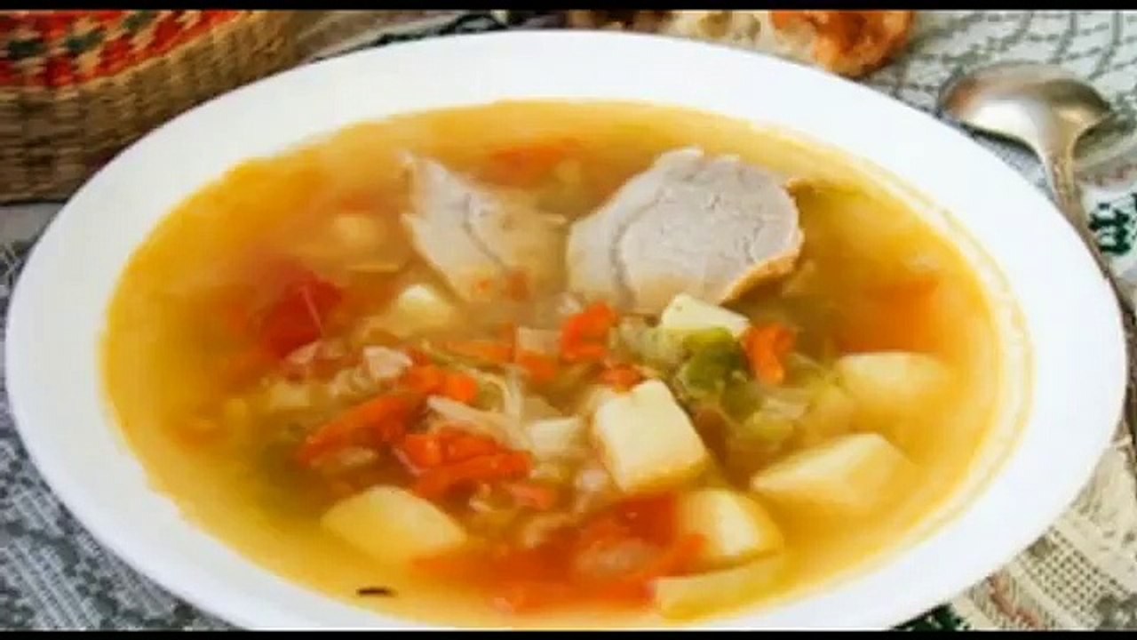 Белые щи из свежей капусты