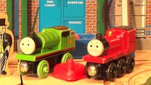 Play Doh Thomas and Friends we make James from Play Doh and Percy pranks Thomas the Train