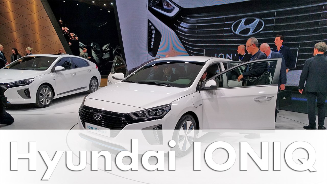 Genf 2016: Hyundai Ioniq Electric, Hyundai Hybrid & Ioniq Plug-in Hybrid Weltpremiere