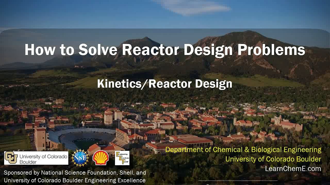 How to Solve Reactor Design Problems