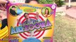 GIANT SOCCER Ball! Surprises: AirZooka Air Blast + Sumo N StarWars Popcorn Cookies HobbyKidsTV