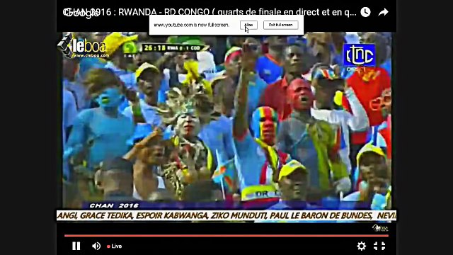 Rwanda vs D.R. Congo Live