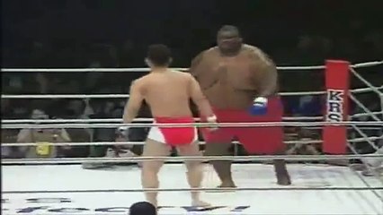 600lbs Sumo Vs 169lbs MMA Fighter