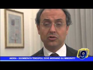 Andria |  Sgomberata Tendopoli, dove andranno gli immigrati?