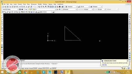AutoCad Mirror komutu aynalama kullanımı Kastamonu Üni Makine Mühendisliği Ders 2
